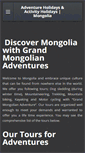 Mobile Screenshot of grandmongolianadventures.com